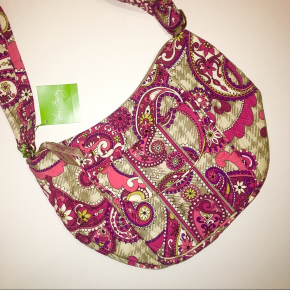 < 5xHP > NEW Vera Bradley Clare Paisley Plaid - Picture 3 of 5